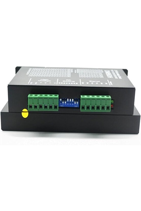 DM860H Dijital Step Motor Sürücü - 7.2A Fanlı ACDC Yüksek Voltaj CNC Sürücüsü