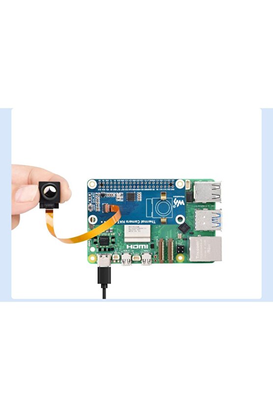 Thermal Camera 80x62 IR Termal Görüntüleme Modülü - Raspberry Pi 40PIN GPIO Uyumlu Kızılötesi Sensör