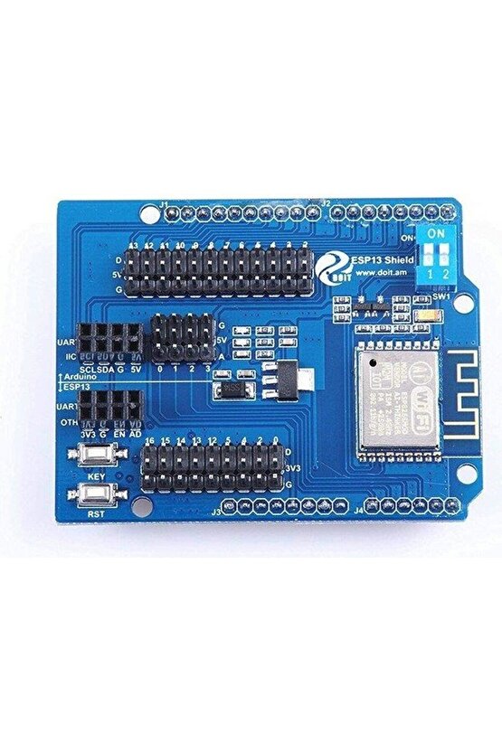 ESP8266 Wi-Fi Shield - Arduino Uyumlu ESP-13 Kablosuz İletişim Modülü