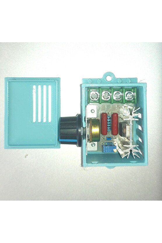 2 Adet Kutulu 220V AC 2000W Motor Hız Kontrol Dimmer Devresi Voltaj Regülatörü