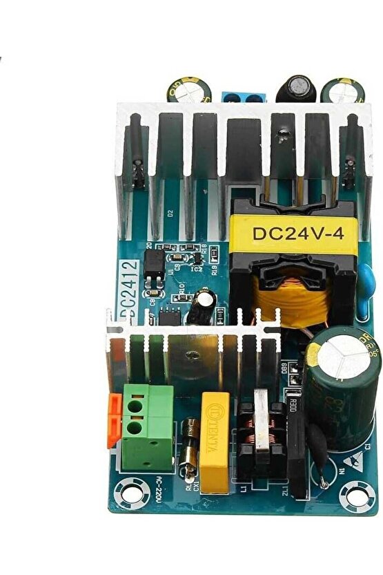 220VAC To 24VDC Anahtarlamalı Güç Kaynağı Kartı