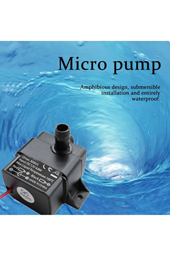 Fırçasız Mini Su Pompası - QR30E