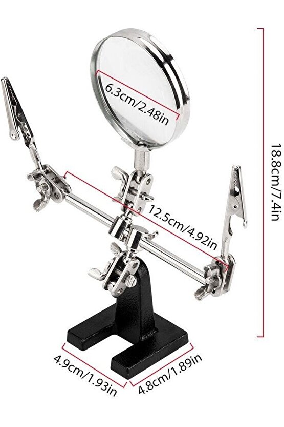 Komponentci Mg 08 ( Zd-10d ) Mercekli Havya Sehpası Standı