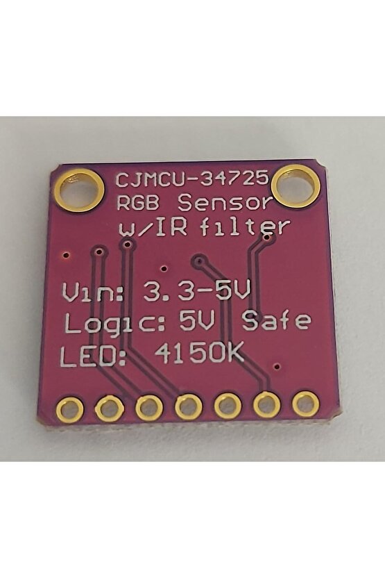 Tcs34725 Renk Sensör Modülü Color Sensor Rgb Recognition