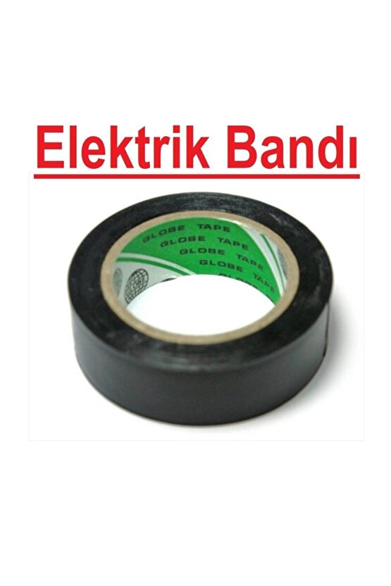 Elektrik Bandı Siyah 1 Adet - Izole Pvc Elektrik Bandı Bant