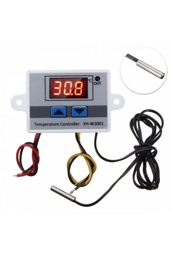 Xh-w3001 Ac 220v Dijital Termostat Kuluçka Pet Akvaryum Isıtıcı Soğutucu Kazan Dondurucu Buzdolabı