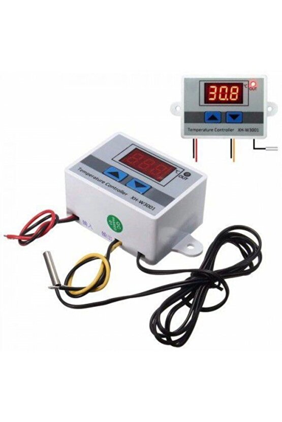 Xh-w3001 Ac 220v Dijital Termostat Kuluçka Pet Akvaryum Isıtıcı Soğutucu Kazan Dondurucu Buzdolabı