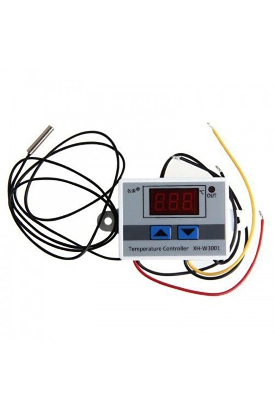 Xh-w3001 Ac 220v Dijital Termostat Kuluçka Pet Akvaryum Isıtıcı Soğutucu Kazan Dondurucu Buzdolabı