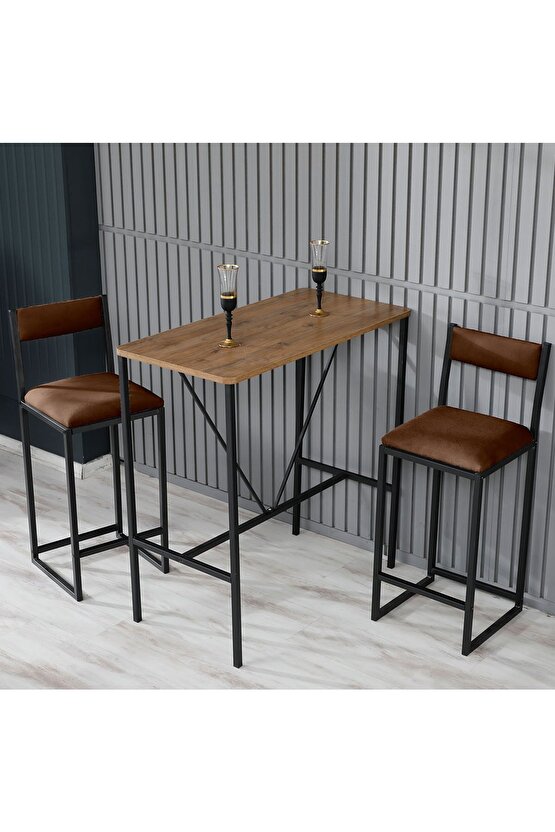 Zürih Bar Sandalyesi Ada Mutfak Sandalyesi Bar Taburesi