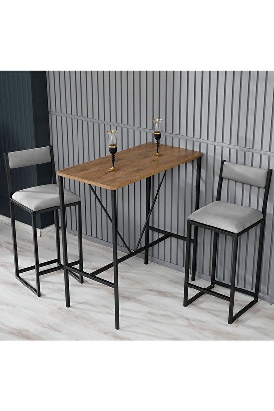 Zürih Bar Sandalyesi Ada Mutfak Sandalyesi Bar Taburesi