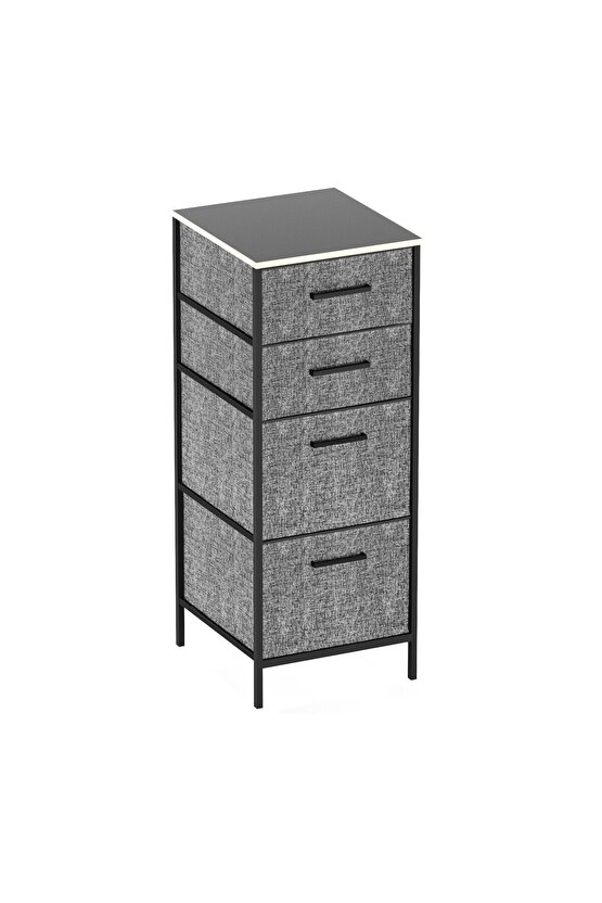 Çocuk 4 Çekmeceli Komodin Sehpa