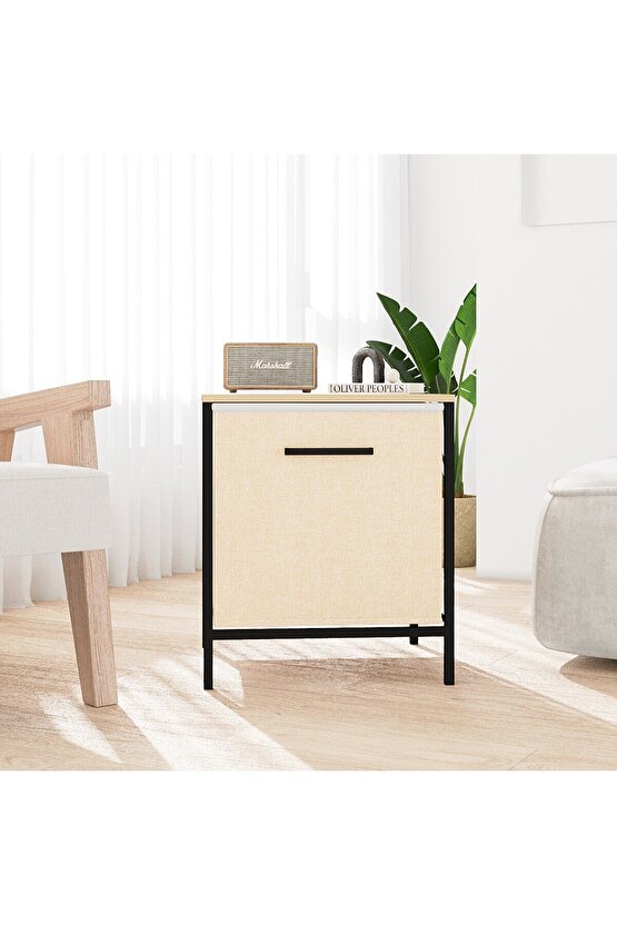 Çok Amaçlı Dolap 1 Çekmeceli Komodin Sehpa