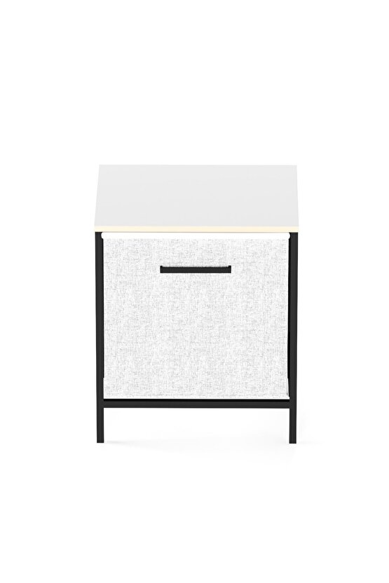 Çok Amaçlı Dolap 1 Çekmeceli Komodin Sehpa