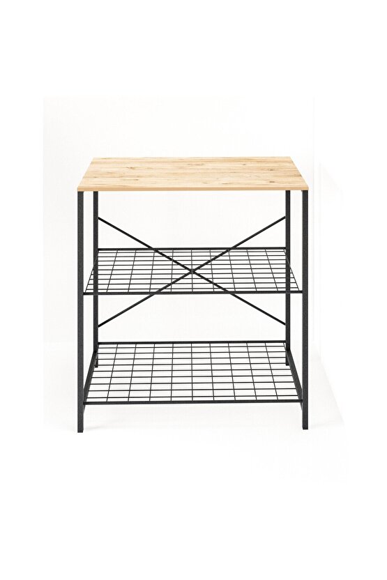 Çok Amaçlı Mutfak Rafı Bangosu Masa Geniş