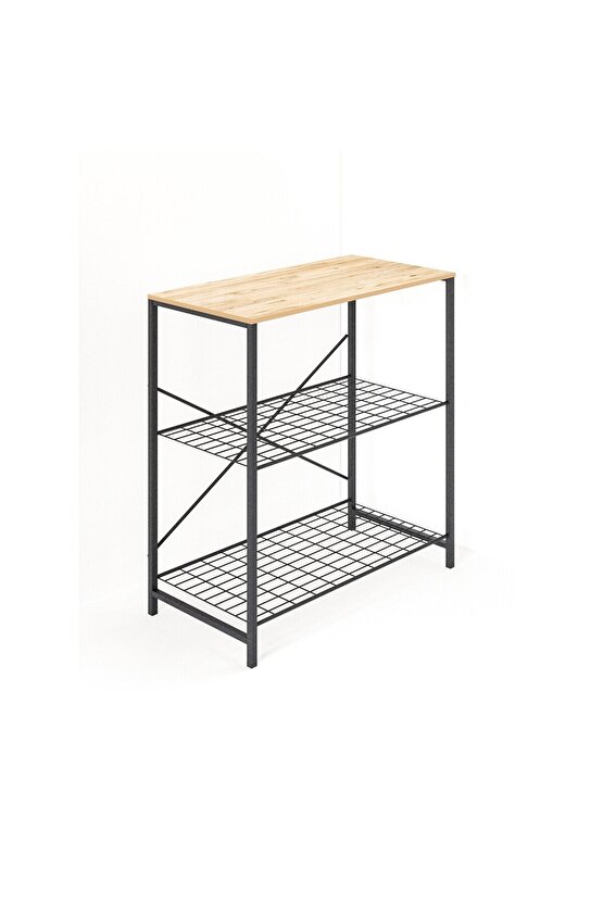 Çok Amaçlı Mutfak Rafı Bangosu Masa Geniş