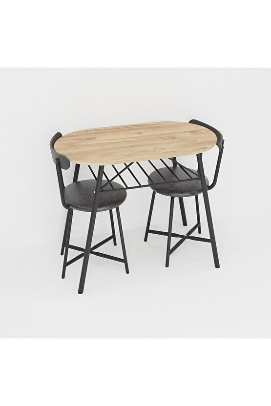 2 Kişilik Mutfak Bahçe Masa Sandalye Seti