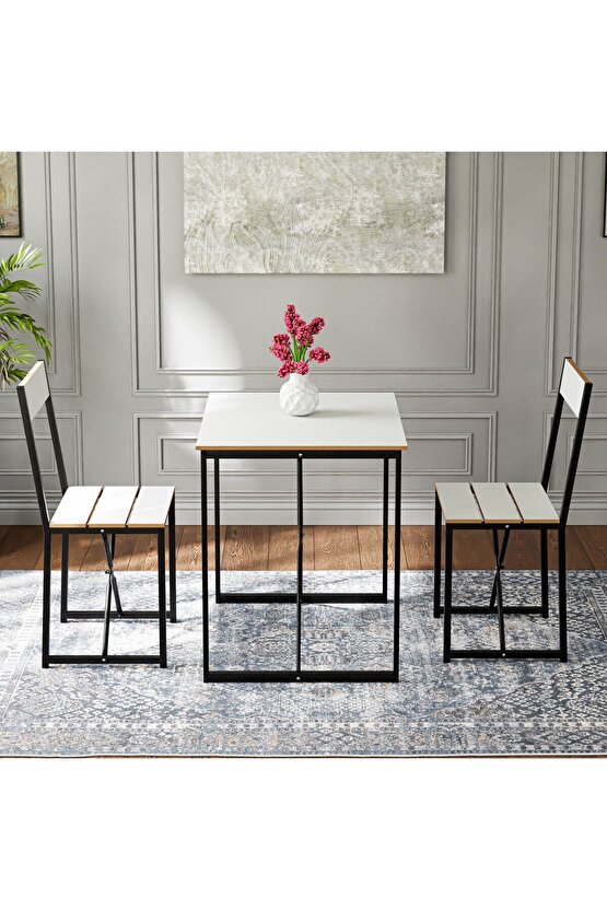 Mutfak Masası 2 Kişilik Balkon Masa Takımı