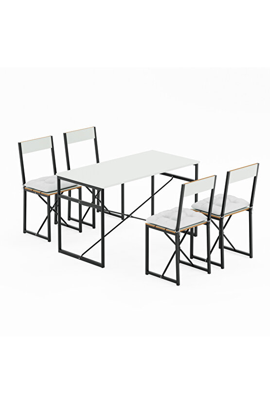 Atlantik Minderli Mutfak Masası Yemek Masası Takımı