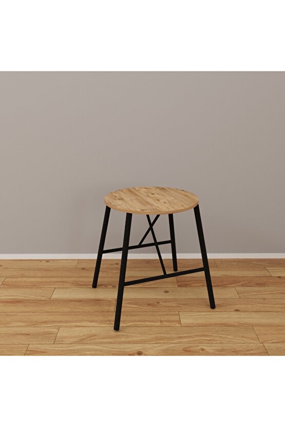 Atlantik Çam Tabure Sandalye Mutfak Sandalyesi 1238