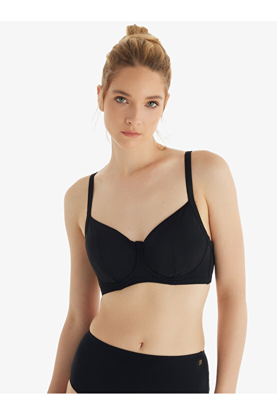 Kadın Bikini Üstü 10734 - Siyah