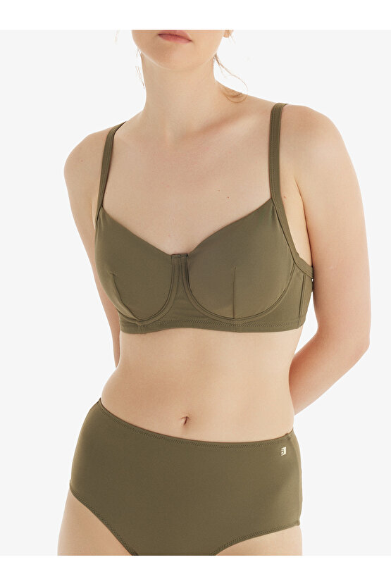Kadın Bikini Üstü 10734 - Yeşil