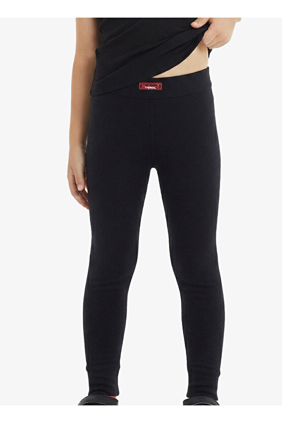 Çocuk Termal Alt İçlik 2. Seviye 9266 - Siyah