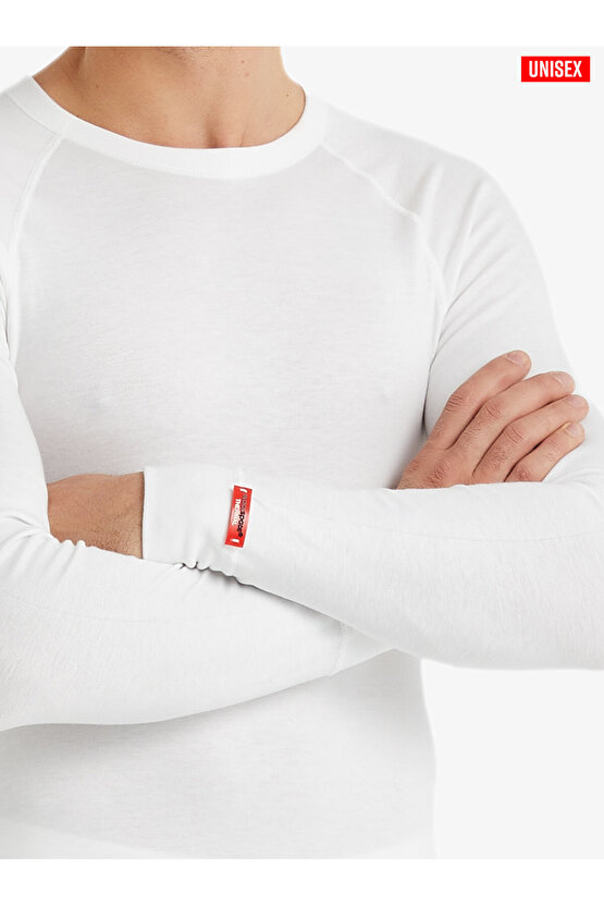 Unisex Termal Tişört 2. Seviye 9259 - Beyaz