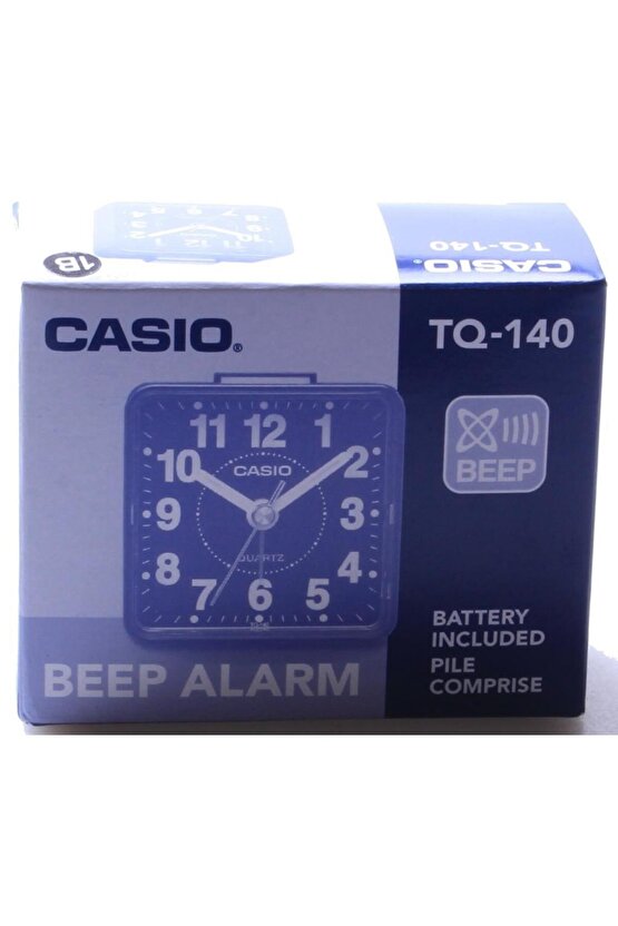 TQ-140-1DF Beep Alarmlı Fosforlu Masa Saati