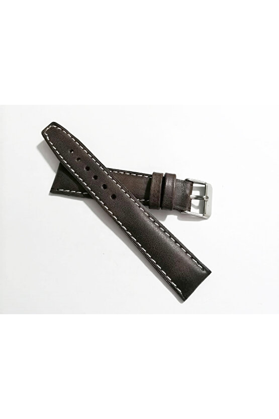 Her Saate Uygun 18 MM Hakiki Dana Derisi ( 261 ) koyu kahve