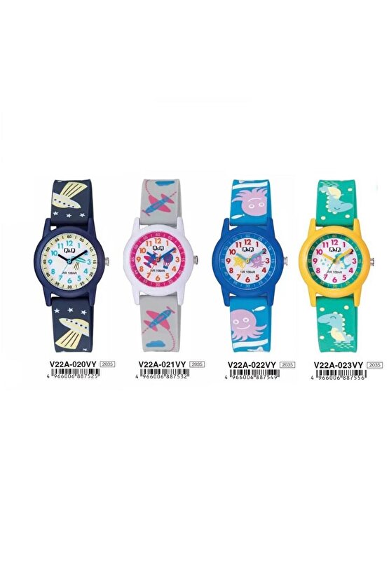 V22A-020VY Uzay Desenli Çocuk Kol Saati