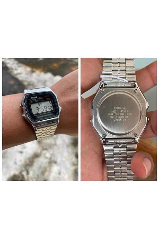 A159wa-n1df Vintage Dijital Kol Saati ( 2 Yıl Türkiye Tek Distribütörü Ersa Saat Garantilidir)