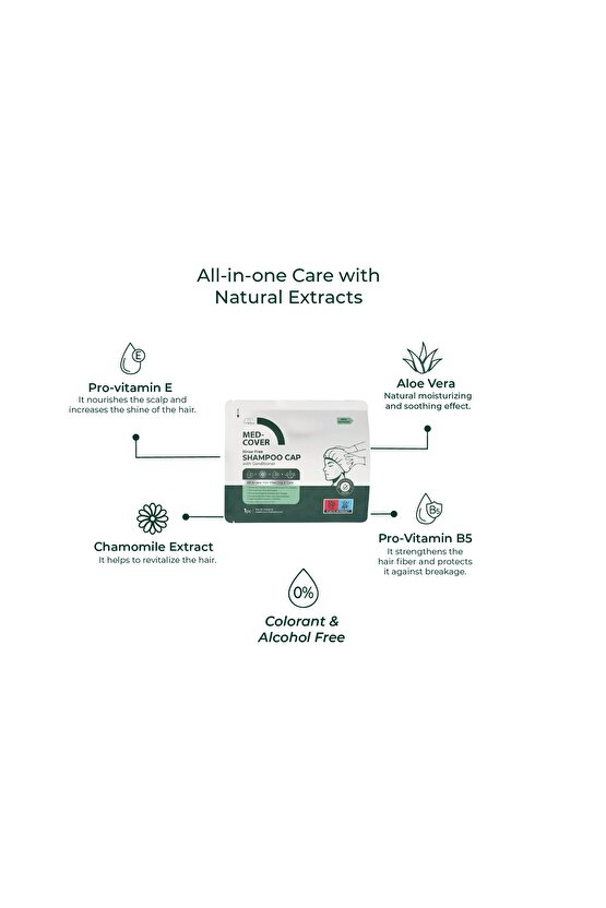 SAÇ YIKAMA BONESİ 12 ADET