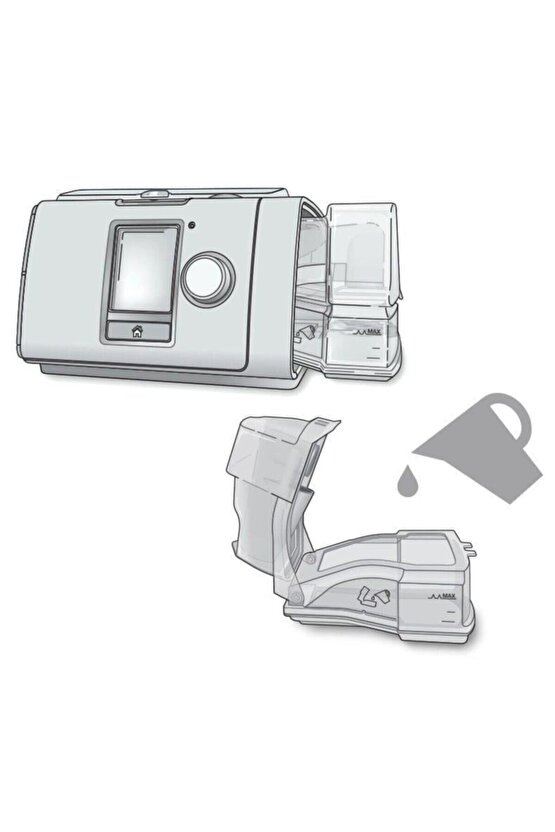 Airsense Humidair Isıtıcılı Nemlendirici Haznesi