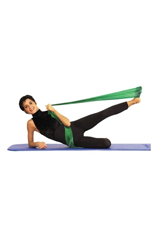 Thera Band 1,5 Metre Yeşil Egzersiz Pilates Bandı Paketli