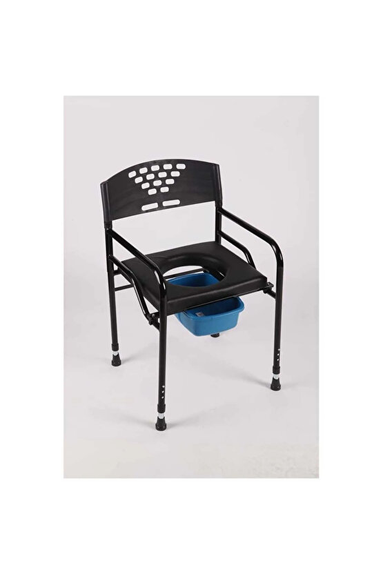 Kolay Temizlenir Direk Tuvalete Wc Yükseltici Tuvalet Kamp Taburesi Sandalyesi