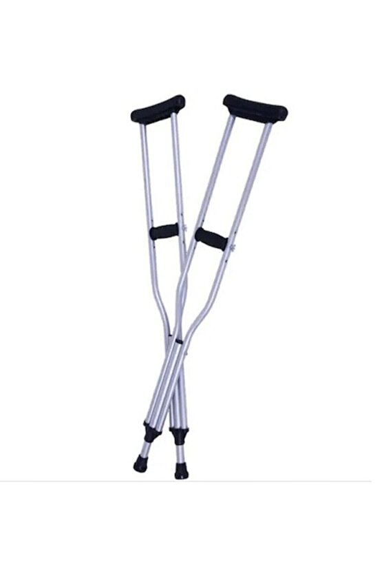 Koltuk Altı Değneği Alüminyum Pimli Ayarlanabilir Çift Medium