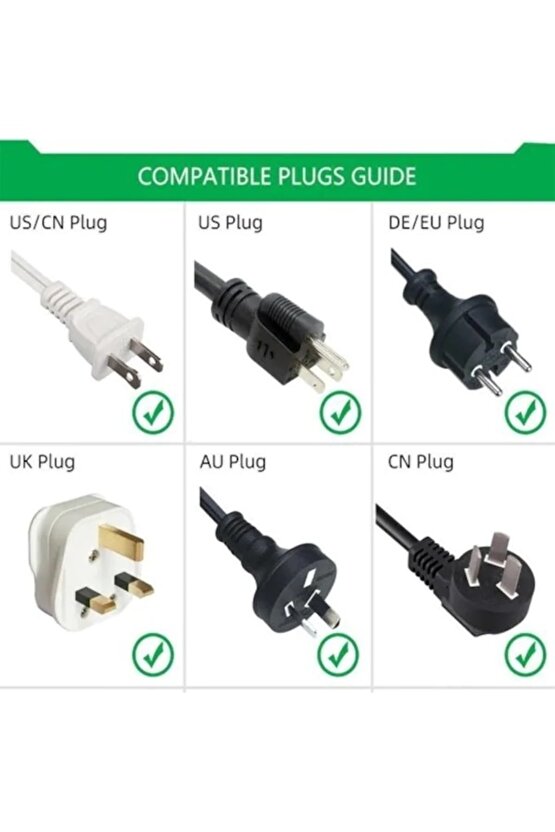 Seyahat Adaptörü Universal Türk Çevirici Siyah Beyaz 16a Priz Çevirici Dişi Erkek Fiş Dönüştürücü