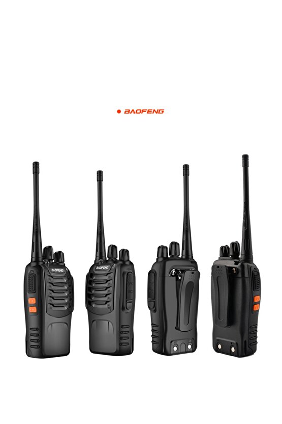 2 Adet Telsiz Zt-v68 Cy Baofeng 999s Telsiz Kulaklık Hediyeli