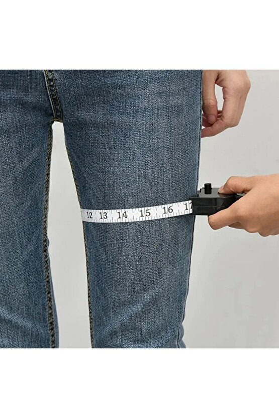 HR Vücut Ölçüm Cetveli Mezura Çok Amaçlı Bel Kalça Göğüs Bacak 150 Cm