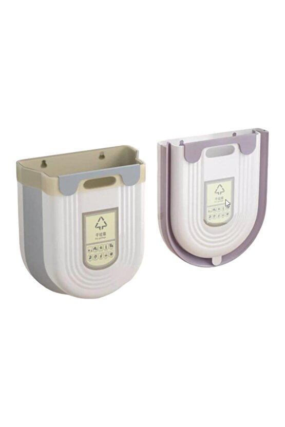 SN-14644 Katlanabilir Körüklü Mutfak Çöp Kovası