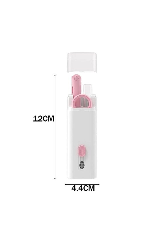 7 In 1 Çok Fonksiyonlu Ekran, Bilgisayar, Laptop, Klavye, Telefon, Airpod Araç içi Temizleyici Kit