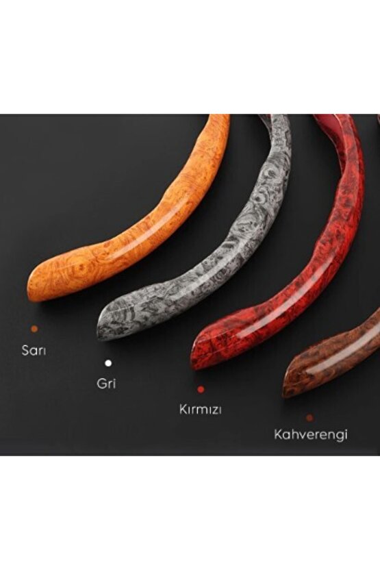 Ahşap Tasarımlı Direksiyon Simidi Koruma Kılıfı 2 li