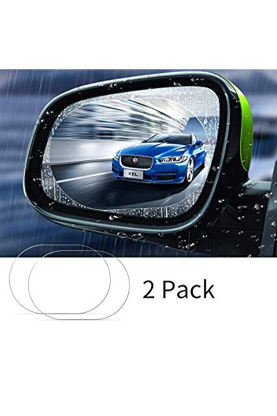 Oto Yan Ayna Yağmur Kaydırıcı Film (ÇİFT)