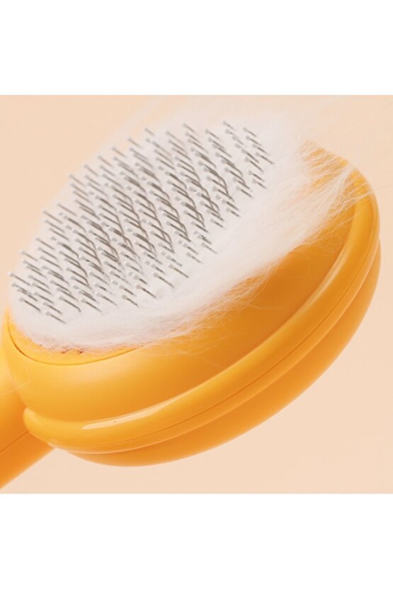 Hamburger Şekilli Otomatik Temizlenen Evcil Hayvan Fırçası