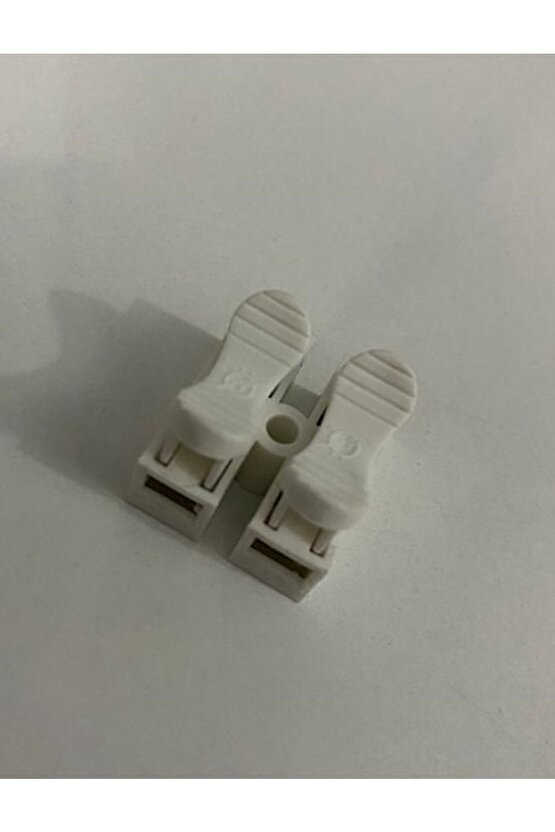 Mandallı Vidasız Klemens - Basmalı Tip - 2 Pin 5 Li Paket