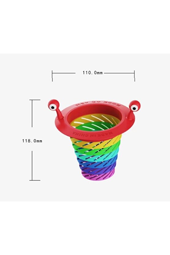 HVT Renkli 6 Kademeli Lavabo Süzgeci