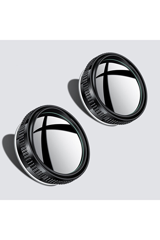 2 Adet Kör Nokta Aynası Araba Trafik Aynası Araba Dikiz Aynası Tam Görüş 360 Geniş Öfke Par...