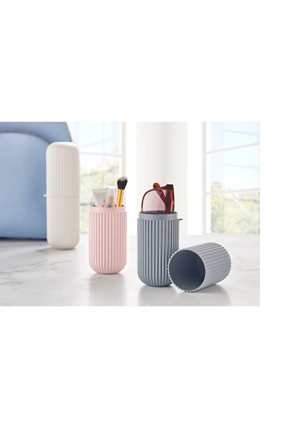 Seyahat Tipi Aksesuar Taşıma Kabı Gözlük Diş Macunu Saklama Kutusu