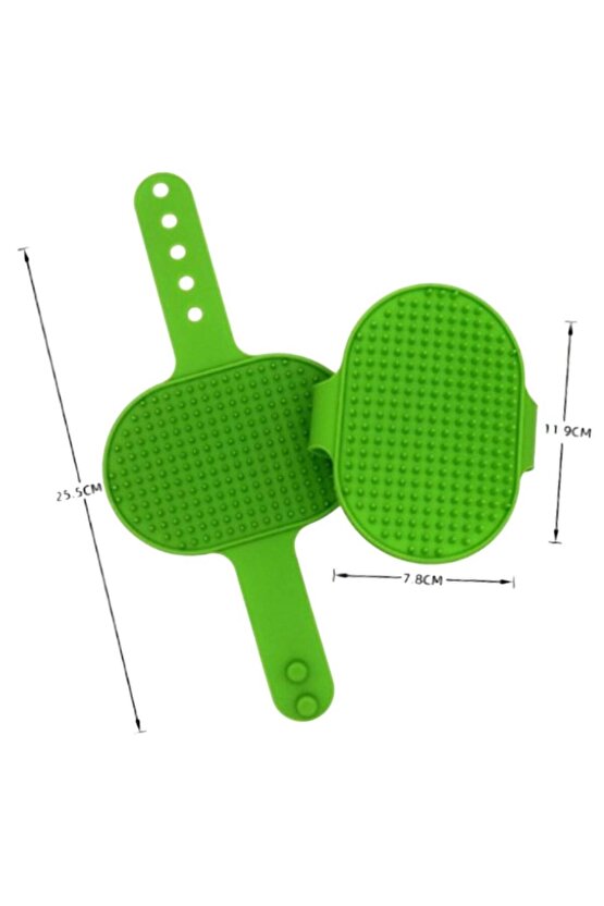 Evcil Hayvan Kedi Köpek Tüy Toplayıcı ve Köşe Kaşınma Silikon Fırçası Renkli