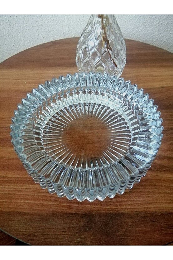 2 Adet Special Yuvarlak 14 Cm Kristal Güneş Cam Küllük